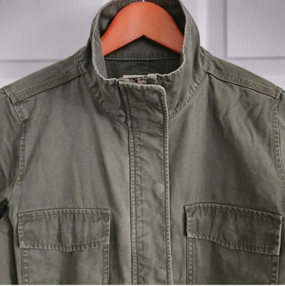 Madewell Men's Army Green Field Jacket - Picture 5 of 6